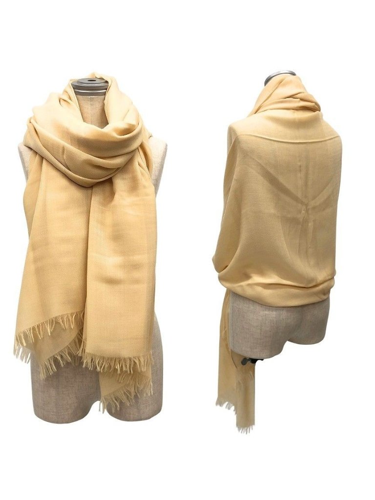 Hermes Scarf Cream
